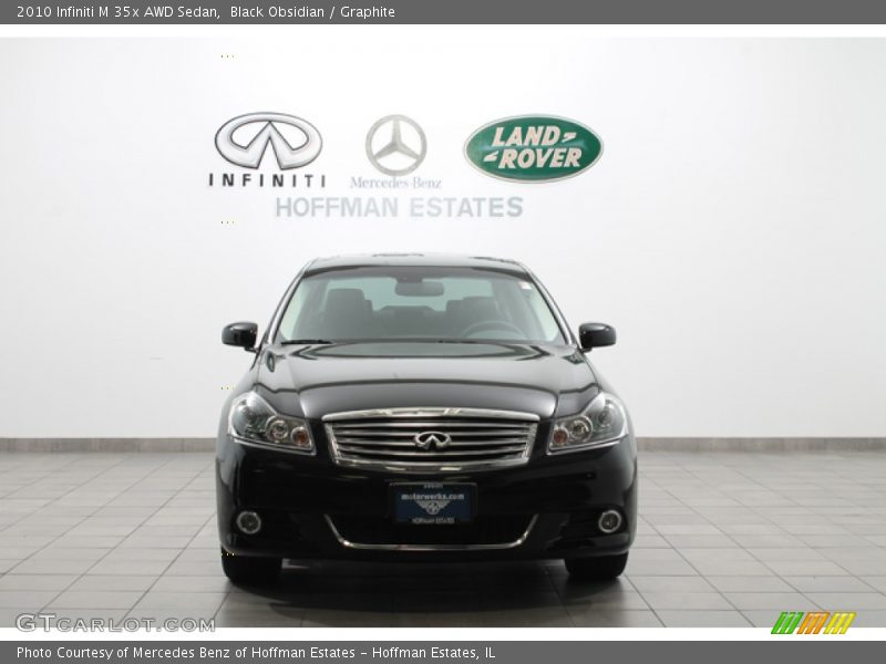 Black Obsidian / Graphite 2010 Infiniti M 35x AWD Sedan