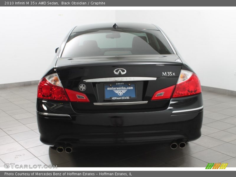 Black Obsidian / Graphite 2010 Infiniti M 35x AWD Sedan
