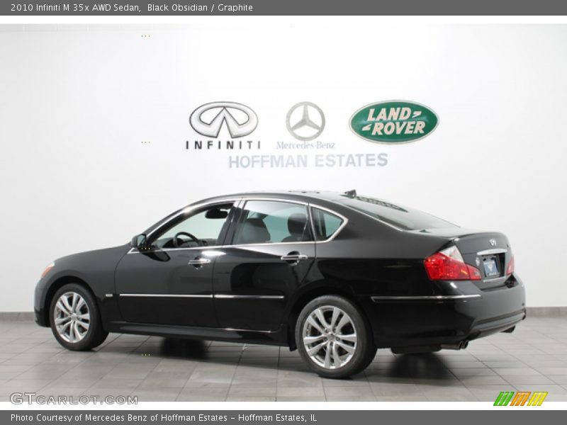 Black Obsidian / Graphite 2010 Infiniti M 35x AWD Sedan