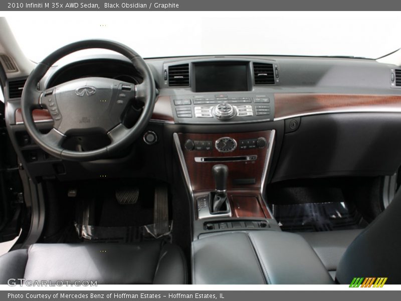 Black Obsidian / Graphite 2010 Infiniti M 35x AWD Sedan