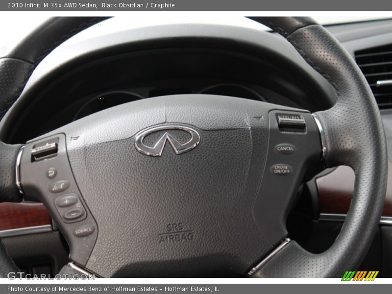 Black Obsidian / Graphite 2010 Infiniti M 35x AWD Sedan