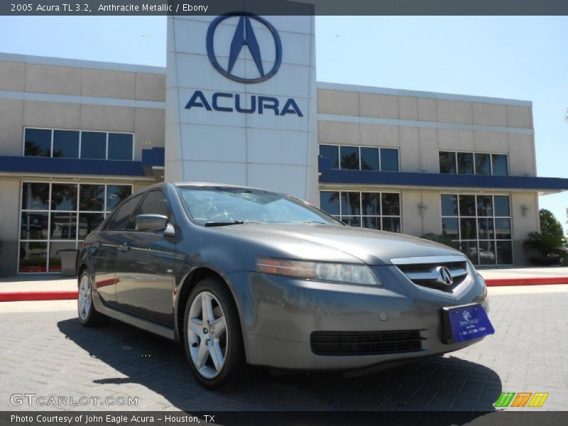 Anthracite Metallic / Ebony 2005 Acura TL 3.2