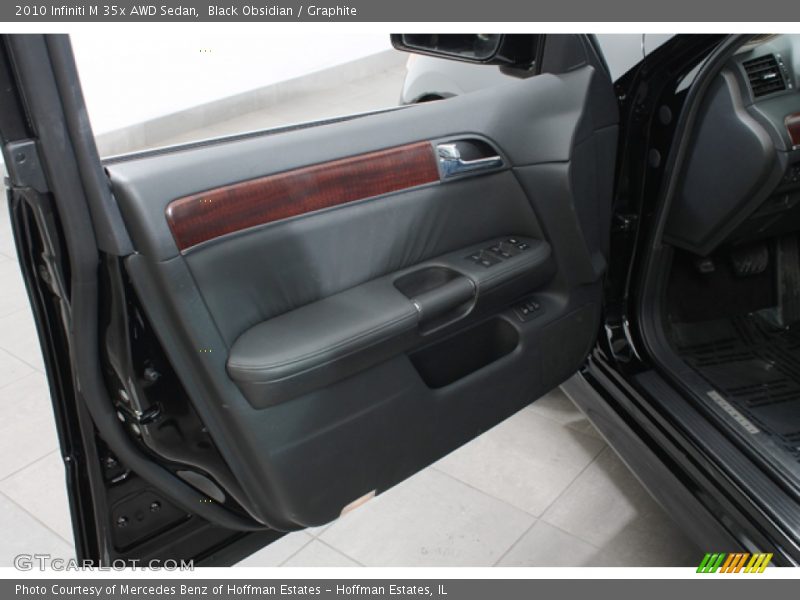 Black Obsidian / Graphite 2010 Infiniti M 35x AWD Sedan