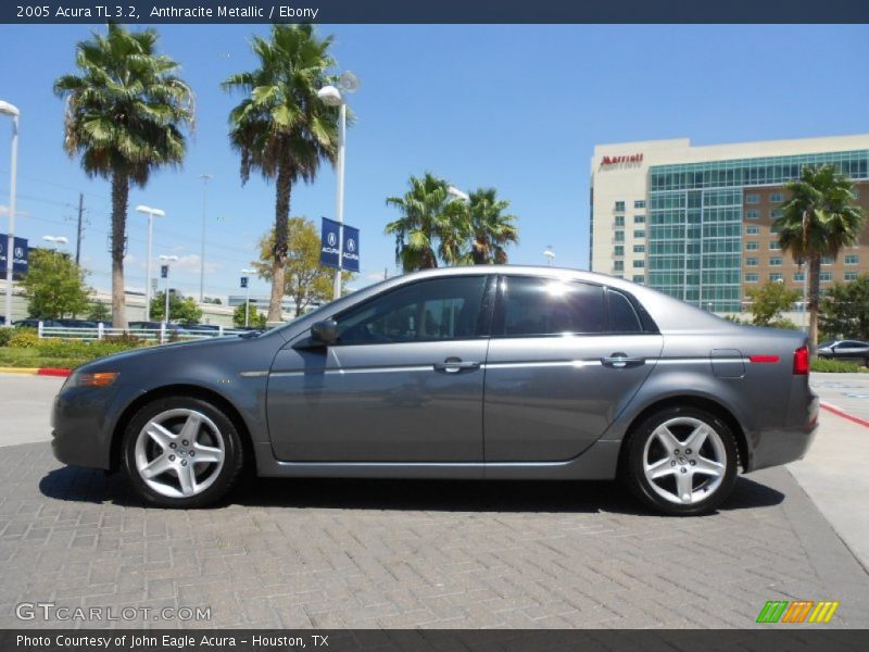 Anthracite Metallic / Ebony 2005 Acura TL 3.2