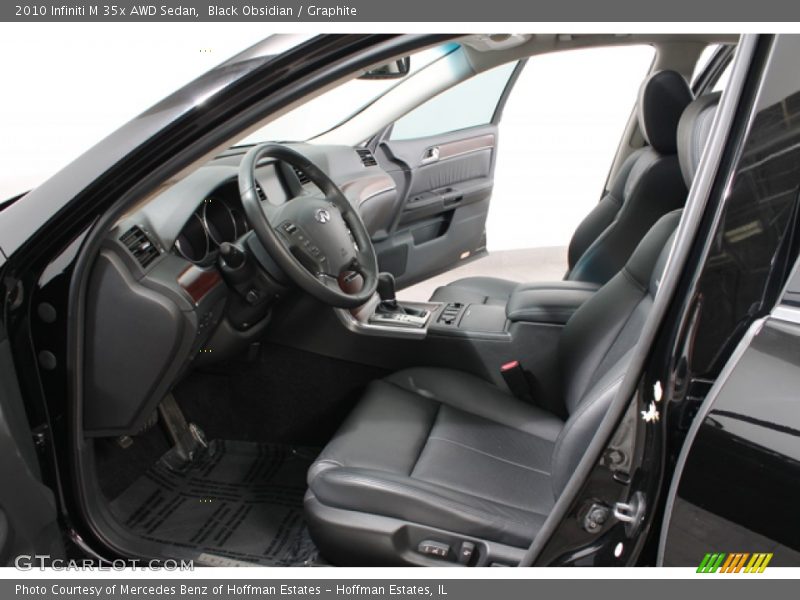 Black Obsidian / Graphite 2010 Infiniti M 35x AWD Sedan