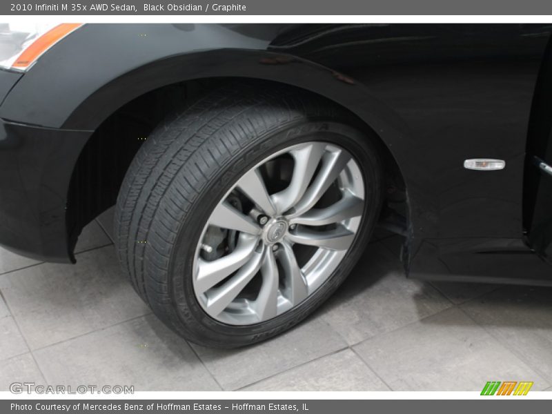 Black Obsidian / Graphite 2010 Infiniti M 35x AWD Sedan