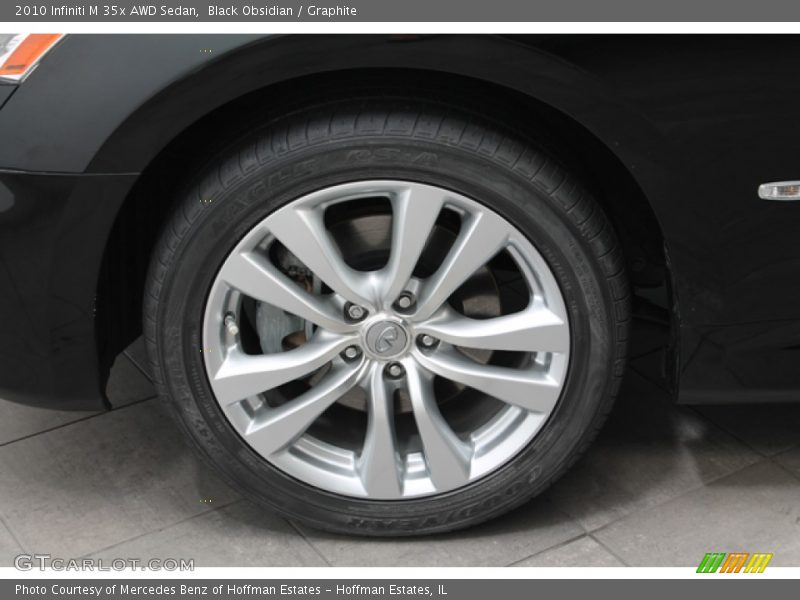Black Obsidian / Graphite 2010 Infiniti M 35x AWD Sedan