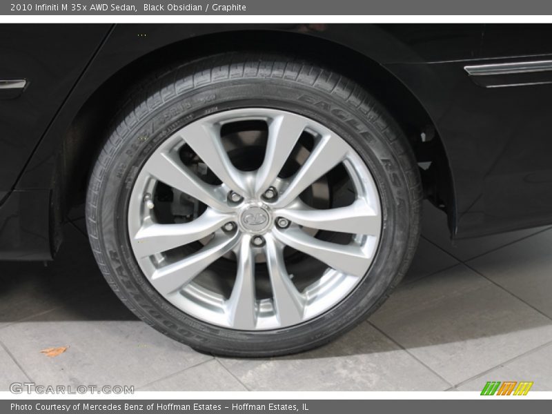 Black Obsidian / Graphite 2010 Infiniti M 35x AWD Sedan