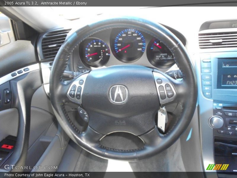 Anthracite Metallic / Ebony 2005 Acura TL 3.2