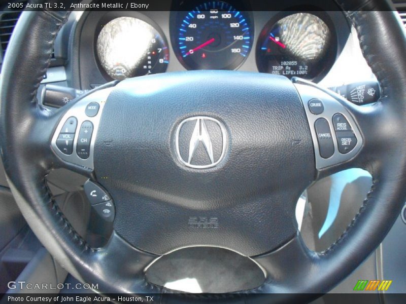 Anthracite Metallic / Ebony 2005 Acura TL 3.2