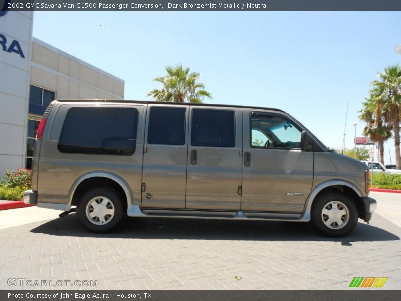 Dark Bronzemist Metallic / Neutral 2002 GMC Savana Van G1500 Passenger Conversion