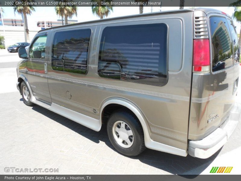 Dark Bronzemist Metallic / Neutral 2002 GMC Savana Van G1500 Passenger Conversion