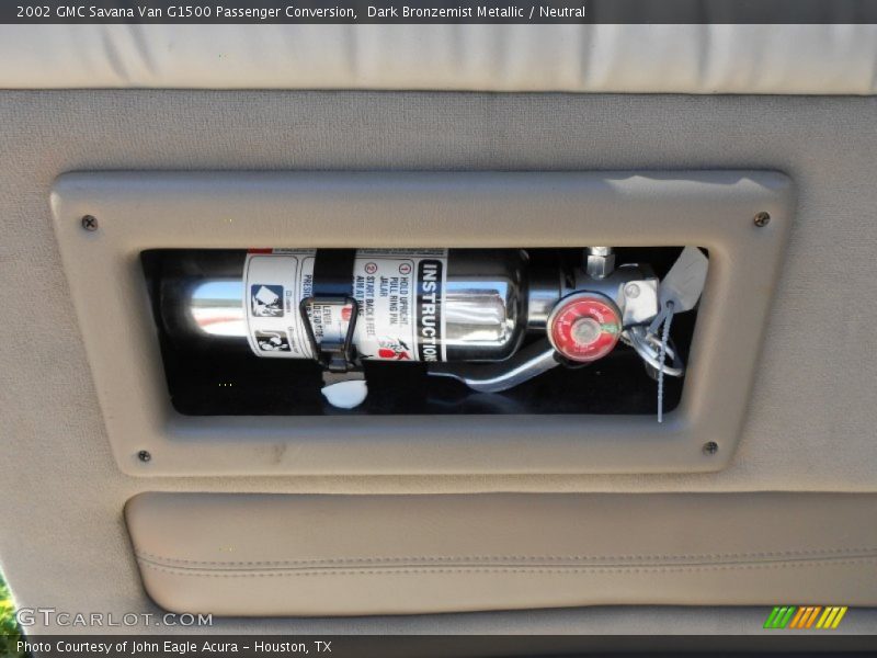 Dark Bronzemist Metallic / Neutral 2002 GMC Savana Van G1500 Passenger Conversion