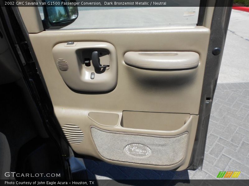 Dark Bronzemist Metallic / Neutral 2002 GMC Savana Van G1500 Passenger Conversion