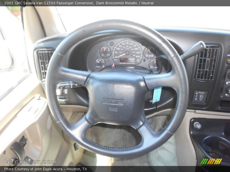 Dark Bronzemist Metallic / Neutral 2002 GMC Savana Van G1500 Passenger Conversion
