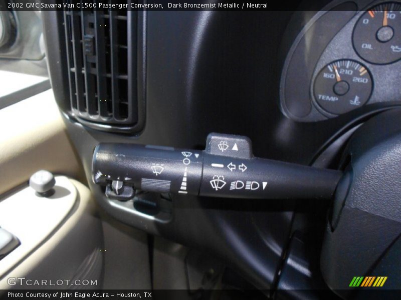 Dark Bronzemist Metallic / Neutral 2002 GMC Savana Van G1500 Passenger Conversion