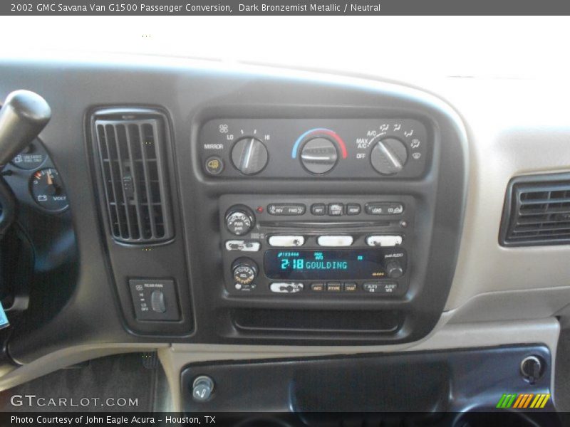 Dark Bronzemist Metallic / Neutral 2002 GMC Savana Van G1500 Passenger Conversion