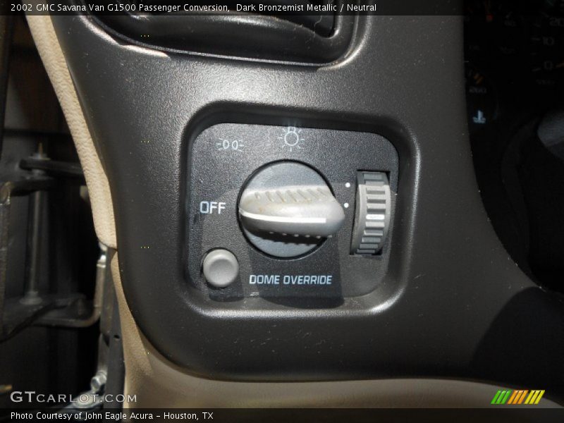 Dark Bronzemist Metallic / Neutral 2002 GMC Savana Van G1500 Passenger Conversion