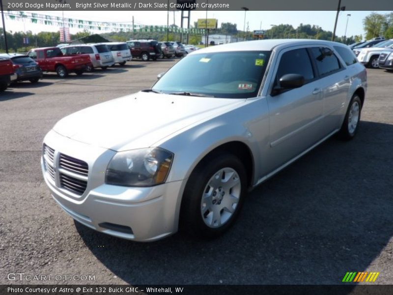 Bright Silver Metallic / Dark Slate Gray/Light Graystone 2006 Dodge Magnum