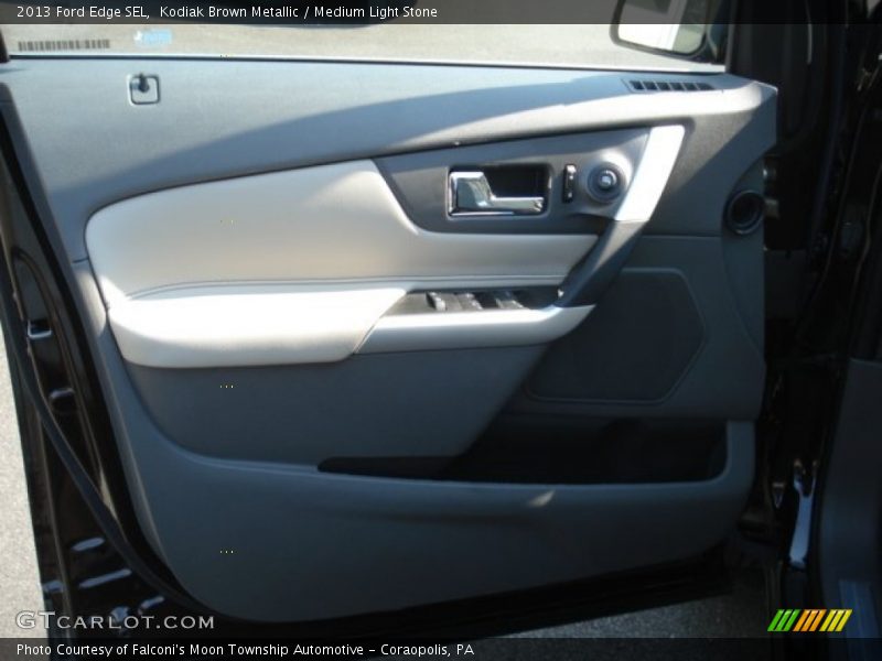 Kodiak Brown Metallic / Medium Light Stone 2013 Ford Edge SEL