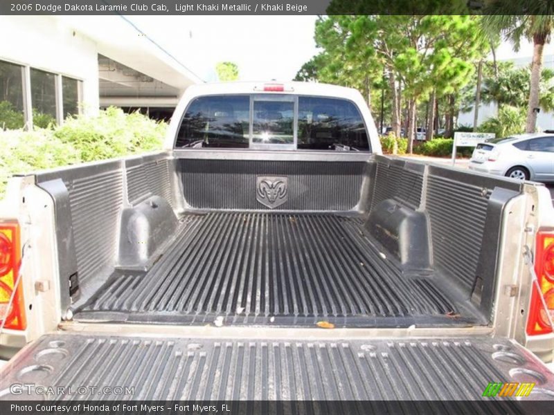 Light Khaki Metallic / Khaki Beige 2006 Dodge Dakota Laramie Club Cab