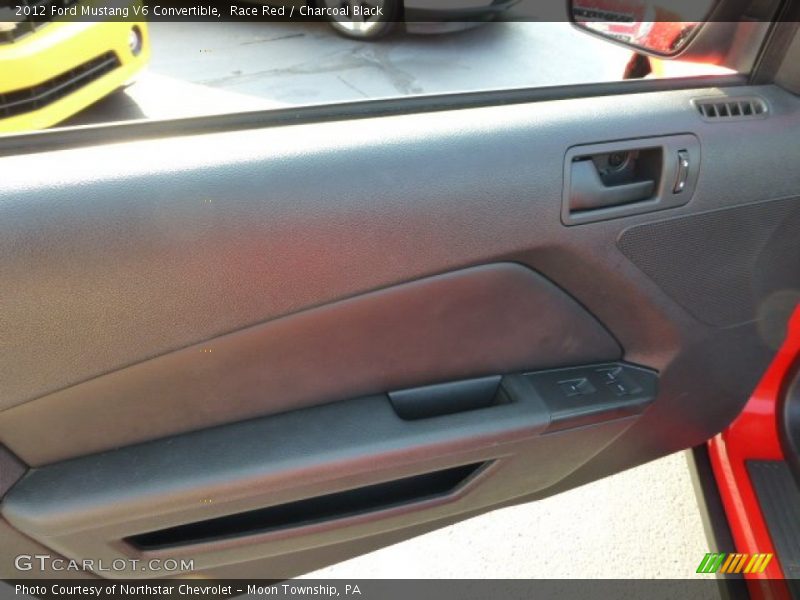 Race Red / Charcoal Black 2012 Ford Mustang V6 Convertible
