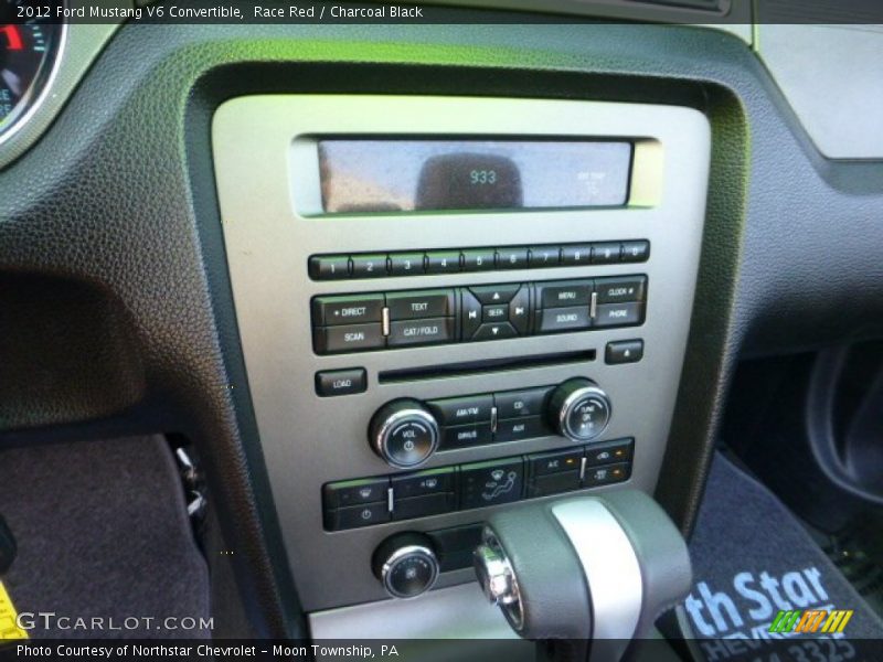 Race Red / Charcoal Black 2012 Ford Mustang V6 Convertible