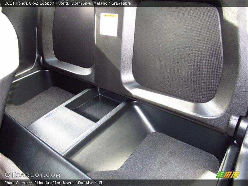  2011 CR-Z EX Sport Hybrid Gray Fabric Interior