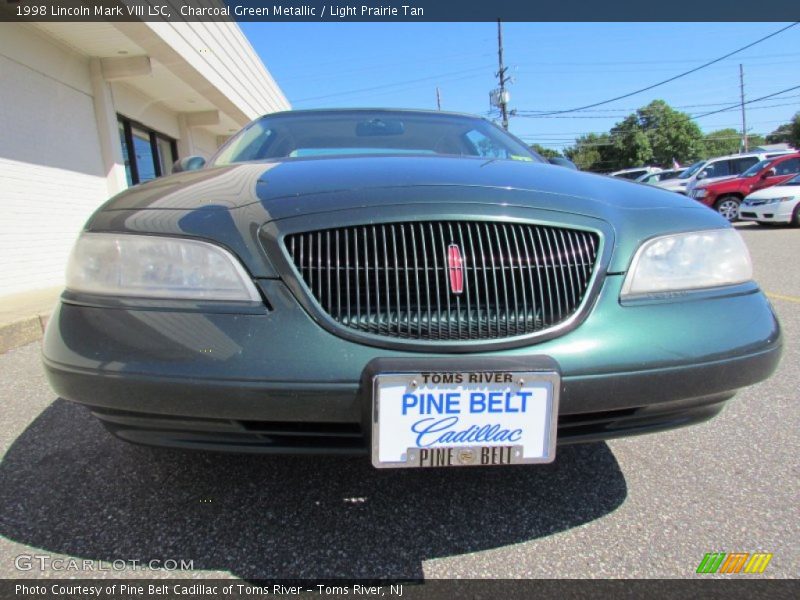 Charcoal Green Metallic / Light Prairie Tan 1998 Lincoln Mark VIII LSC