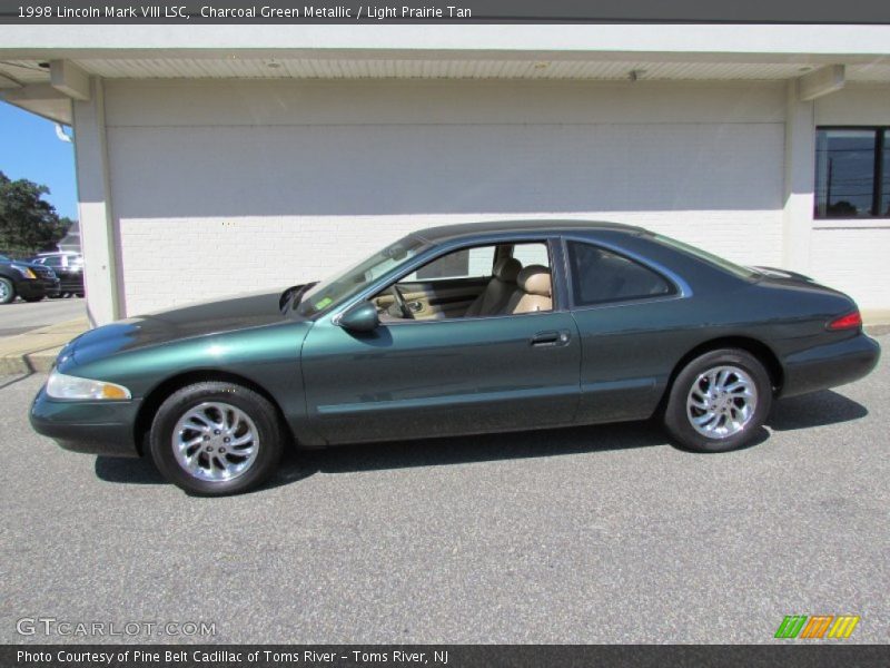 Charcoal Green Metallic / Light Prairie Tan 1998 Lincoln Mark VIII LSC