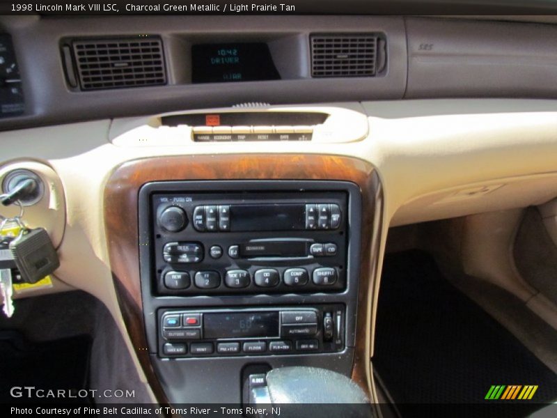 Charcoal Green Metallic / Light Prairie Tan 1998 Lincoln Mark VIII LSC