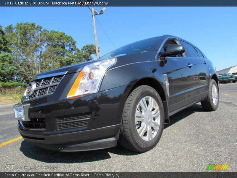 Black Ice Metallic / Ebony/Ebony 2012 Cadillac SRX Luxury