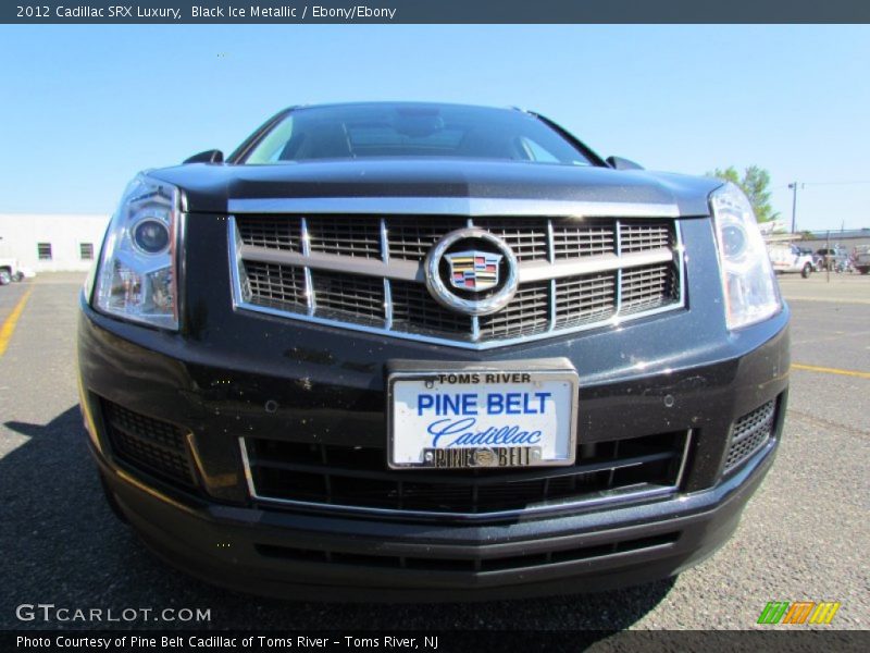 Black Ice Metallic / Ebony/Ebony 2012 Cadillac SRX Luxury