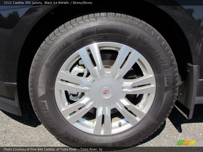 Black Ice Metallic / Ebony/Ebony 2012 Cadillac SRX Luxury