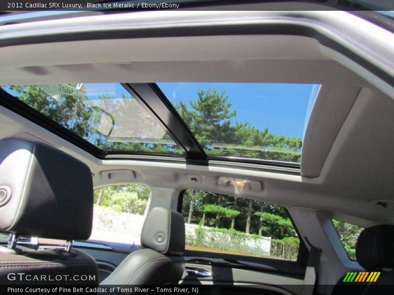 Black Ice Metallic / Ebony/Ebony 2012 Cadillac SRX Luxury
