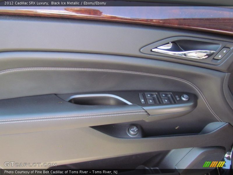 Black Ice Metallic / Ebony/Ebony 2012 Cadillac SRX Luxury
