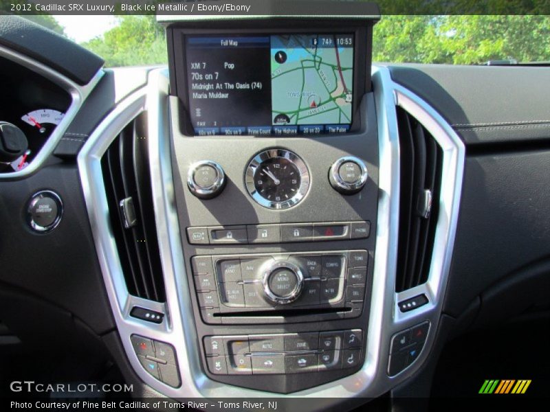 Black Ice Metallic / Ebony/Ebony 2012 Cadillac SRX Luxury