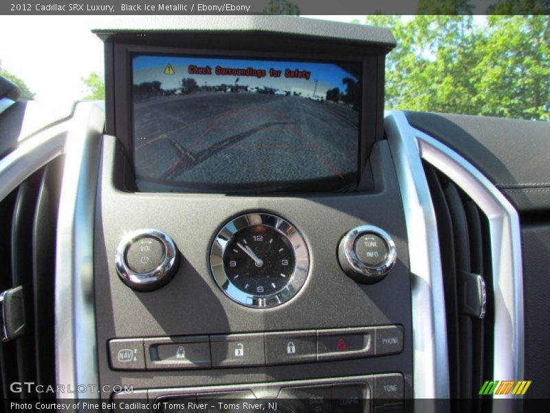 Black Ice Metallic / Ebony/Ebony 2012 Cadillac SRX Luxury