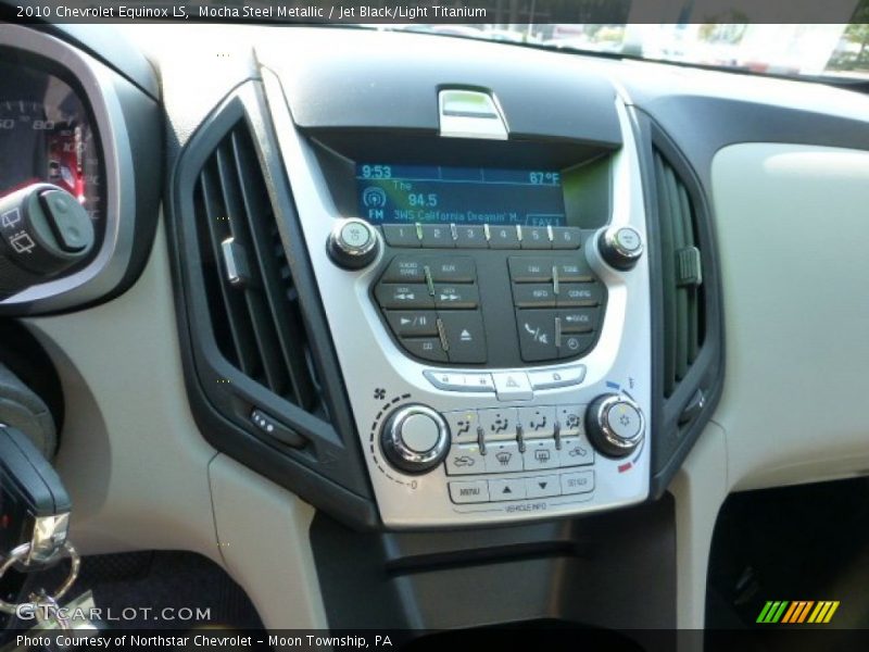 Mocha Steel Metallic / Jet Black/Light Titanium 2010 Chevrolet Equinox LS