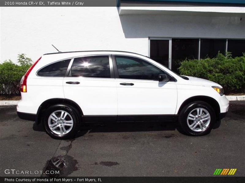 Taffeta White / Gray 2010 Honda CR-V EX