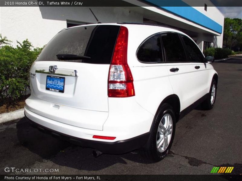 Taffeta White / Gray 2010 Honda CR-V EX