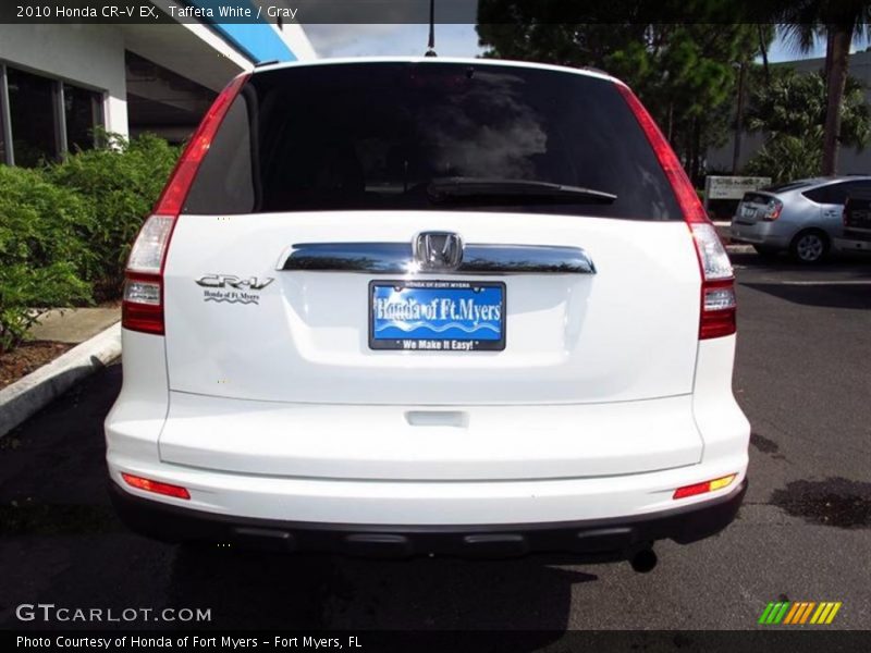 Taffeta White / Gray 2010 Honda CR-V EX