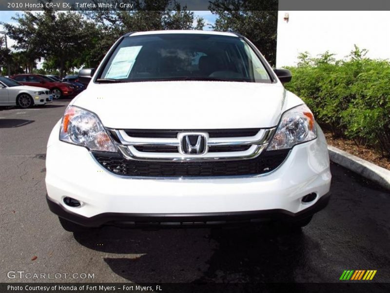 Taffeta White / Gray 2010 Honda CR-V EX