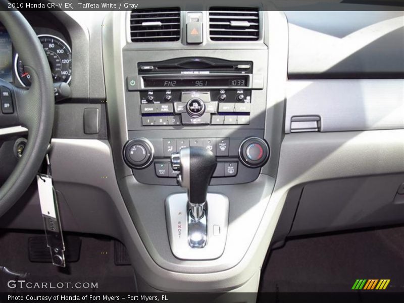 Taffeta White / Gray 2010 Honda CR-V EX