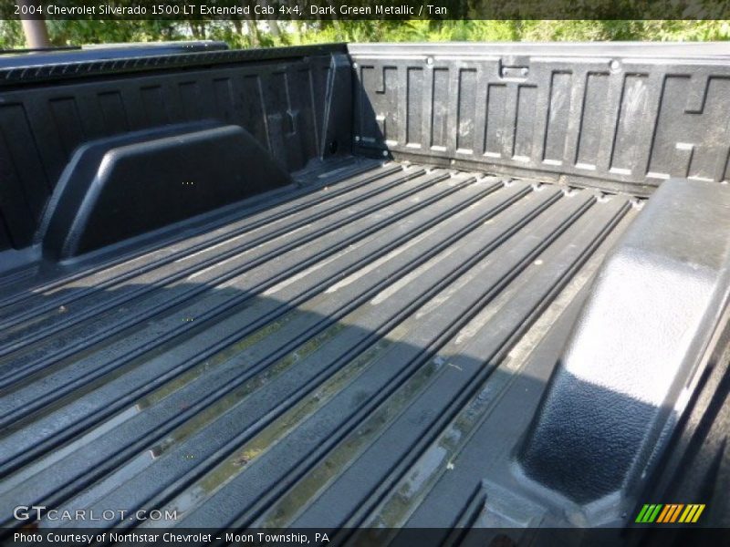 Dark Green Metallic / Tan 2004 Chevrolet Silverado 1500 LT Extended Cab 4x4