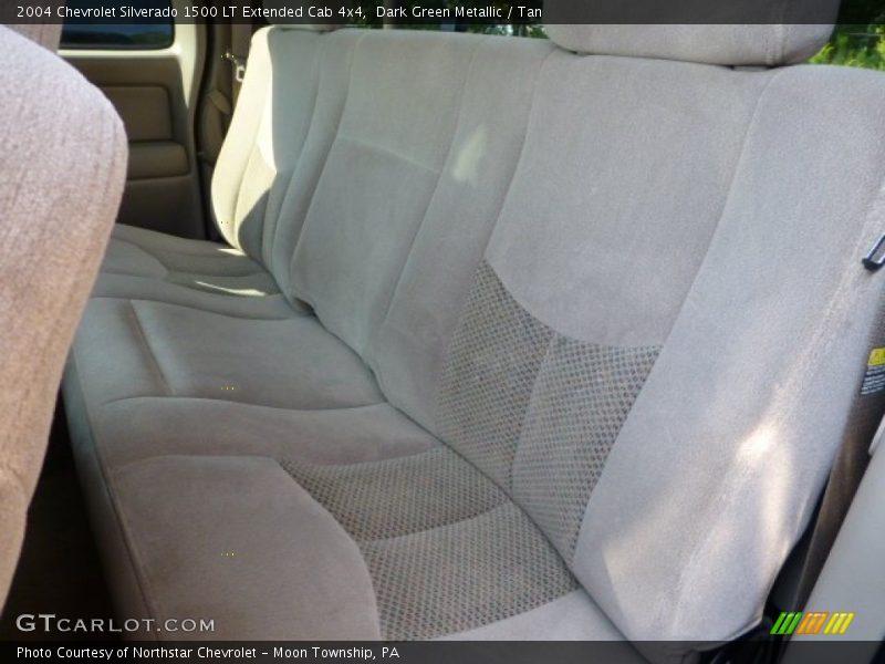 Dark Green Metallic / Tan 2004 Chevrolet Silverado 1500 LT Extended Cab 4x4