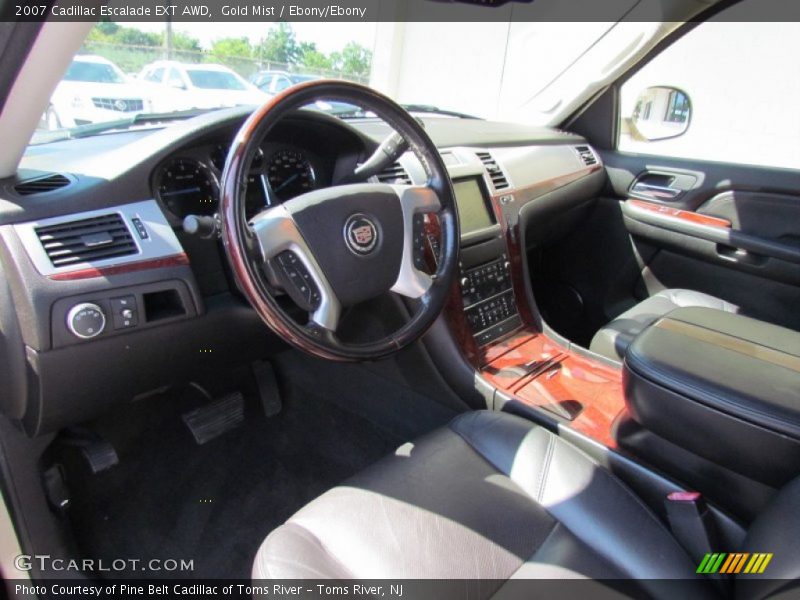 Gold Mist / Ebony/Ebony 2007 Cadillac Escalade EXT AWD