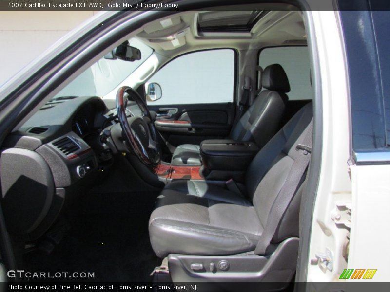 Gold Mist / Ebony/Ebony 2007 Cadillac Escalade EXT AWD