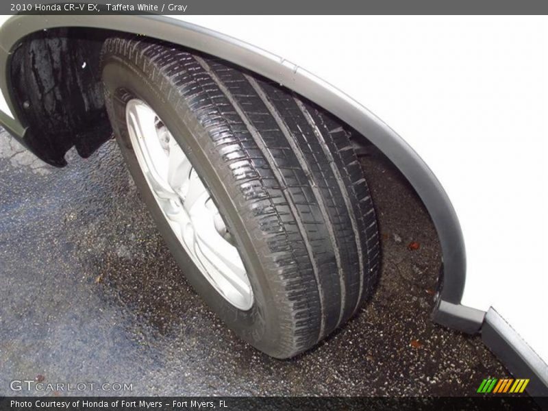 Taffeta White / Gray 2010 Honda CR-V EX