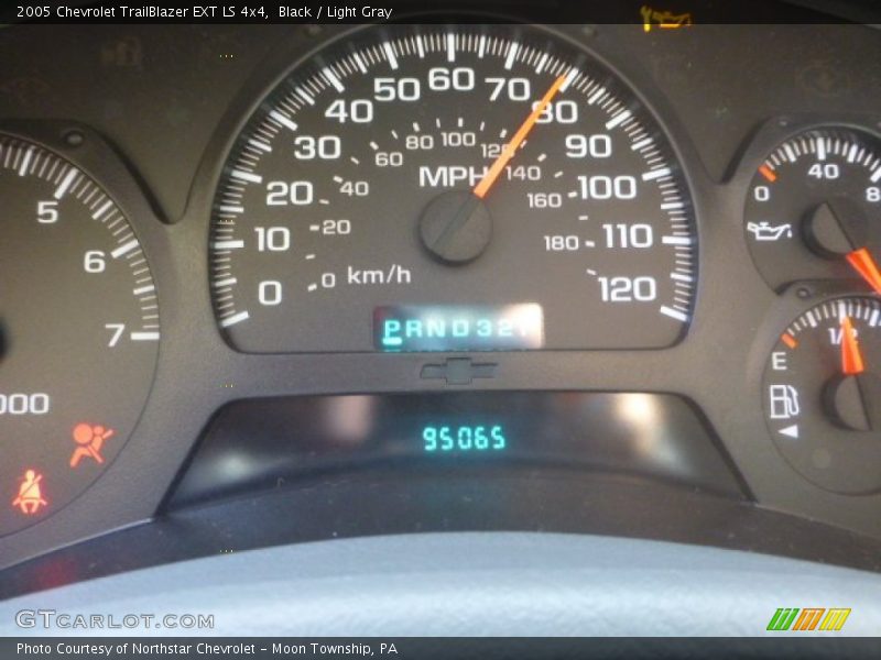 Black / Light Gray 2005 Chevrolet TrailBlazer EXT LS 4x4